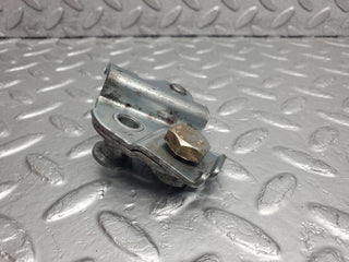 W123 front left seat belt bracket used OEM