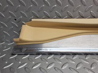 R129 SL right door sill beige used OEM