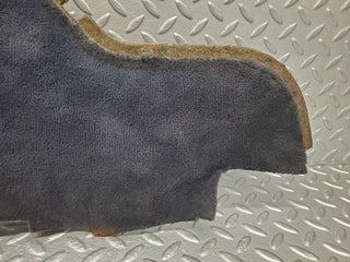 W123 Coupe centre console carpet left side black used OEM
