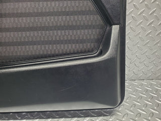 W201 Baby Benz front left door card black used OEM