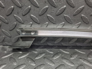W123 rear right door chrome window channel used OEM