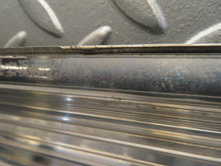 R107 SL door sill chrome right side used OEM
