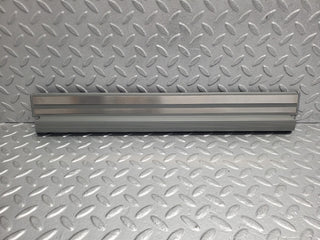 W124 Wagon rear left door sill trim gray used OEM