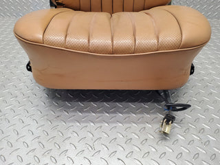R107 SL front right driver heated seat palomino used OEM