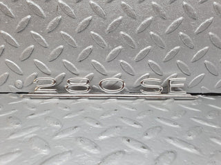 43184 Mercedes-Benz W108 280SE Trunk Badge Emblem