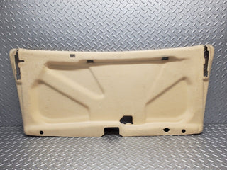 46861 Mercedes-Benz R129 320SL Coupe Interior Boot Lid Cover Panel Beige 1296903441