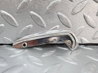 W108 interior door handle chrome trim pair left used OEM