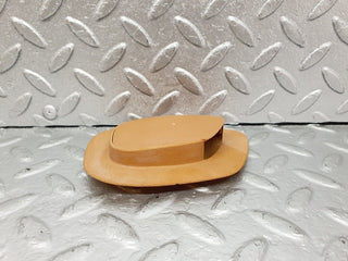 43728 Mercedes-Benz C126 380SEC Coupe Front Seat Rail Cover Trim Beige 1268680239 1268680439