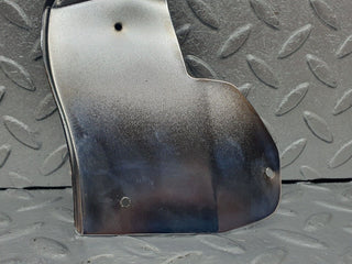 W123 Coupe left door chrome cover used OEM