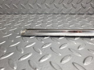 W126 Coupe rear window chrome trim right side used OEM