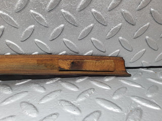 W108 front left door wood trim used OEM