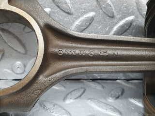 W123 Coupe piston with connecting rod used OEM