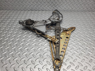 W126 Coupe rear left window regulator mechanism used OEM