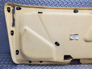 46861 Mercedes-Benz R129 320SL Coupe Interior Boot Lid Cover Panel Beige 1296903441