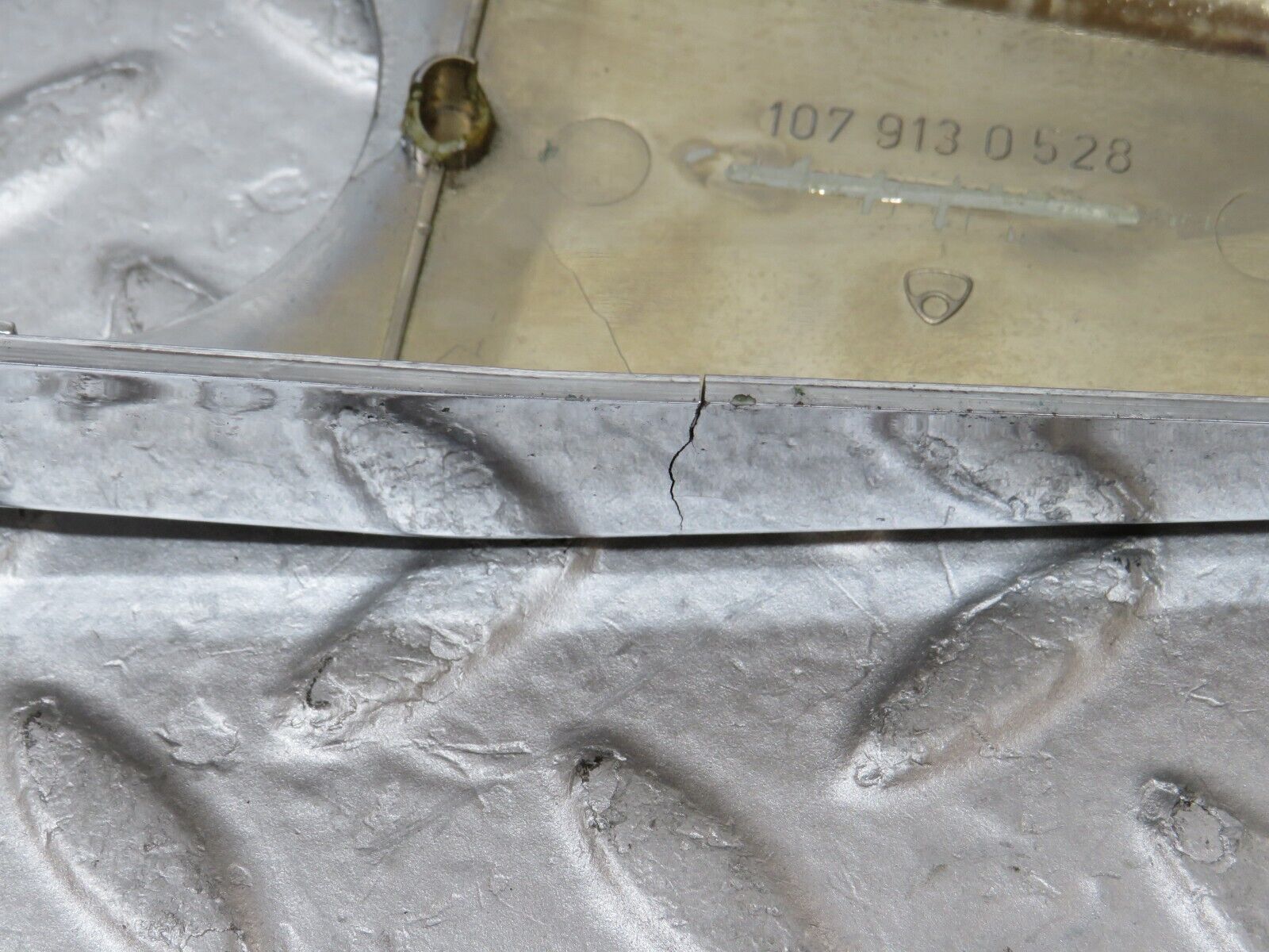 35656 Mercedes-Benz R107 280SL  Seat Hinge Chrome Cover 1079130528