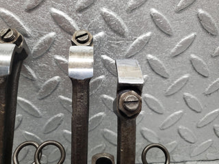 W112 rocker arm support with arm and shaft used OEM