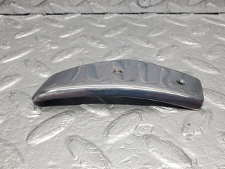 W126 Coupe upper door chrome cover left side used OEM