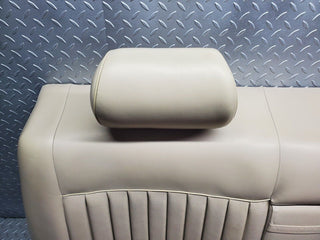 W126 rear seat leather beige used OEM
