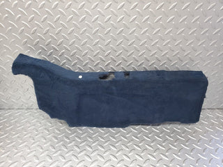 R129 SL rear floor cross member mat carpet blue used OEM