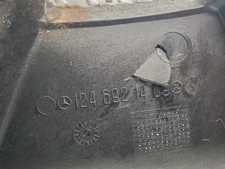 W124 Wagon trunk panel cover right grey used OEM