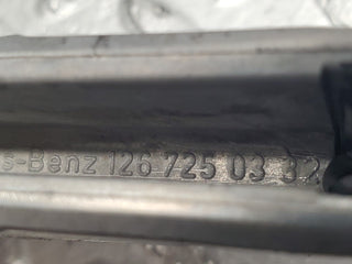 W126 Coupe door window guide bracket used OEM