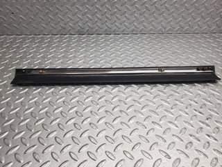 W123 rear left door lower moulding trim used OEM