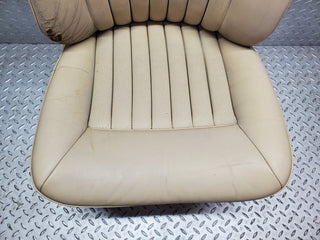 45868 Mercedes-Benz W126 420SE Front Right Electric Seat Leather Beige 1269102650