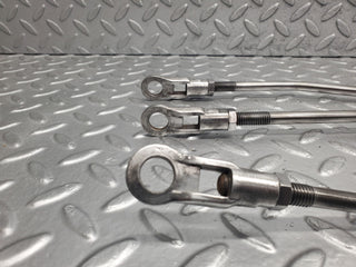 W123 manual gearbox linkage rod set used OEM