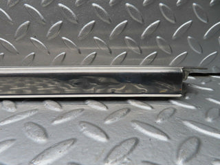 R107 SL left door sill chrome used OEM