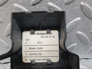 42167 Mercedes-Benz R129 320SL Coupe Fuse Box 1295400282 1295450700 1295400350