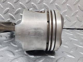 W123 piston with connecting rod used OEM