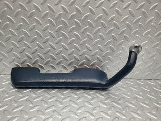 W108 interior door handle rear left blue used OEM