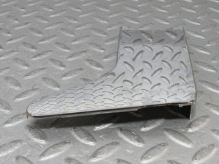 R107 SL seat hinge chrome cover used OEM