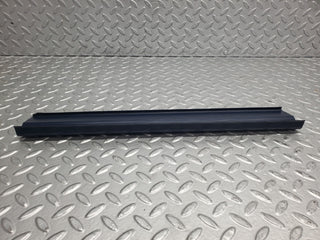 W123 rear right door sill trim blue used OEM