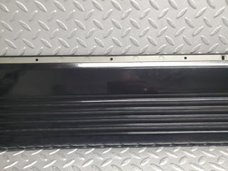 W126 Coupe right door lower moulding trim used OEM