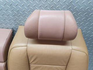 43843 Mercedes-Benz C126 380SEC Coupe Rear Seat Set Leather 1269201416