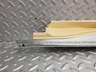 R129 SL left door sill beige used OEM