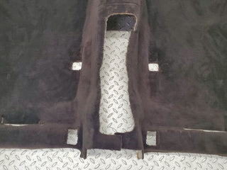 W201 Baby Benz rear floor carpet black used OEM