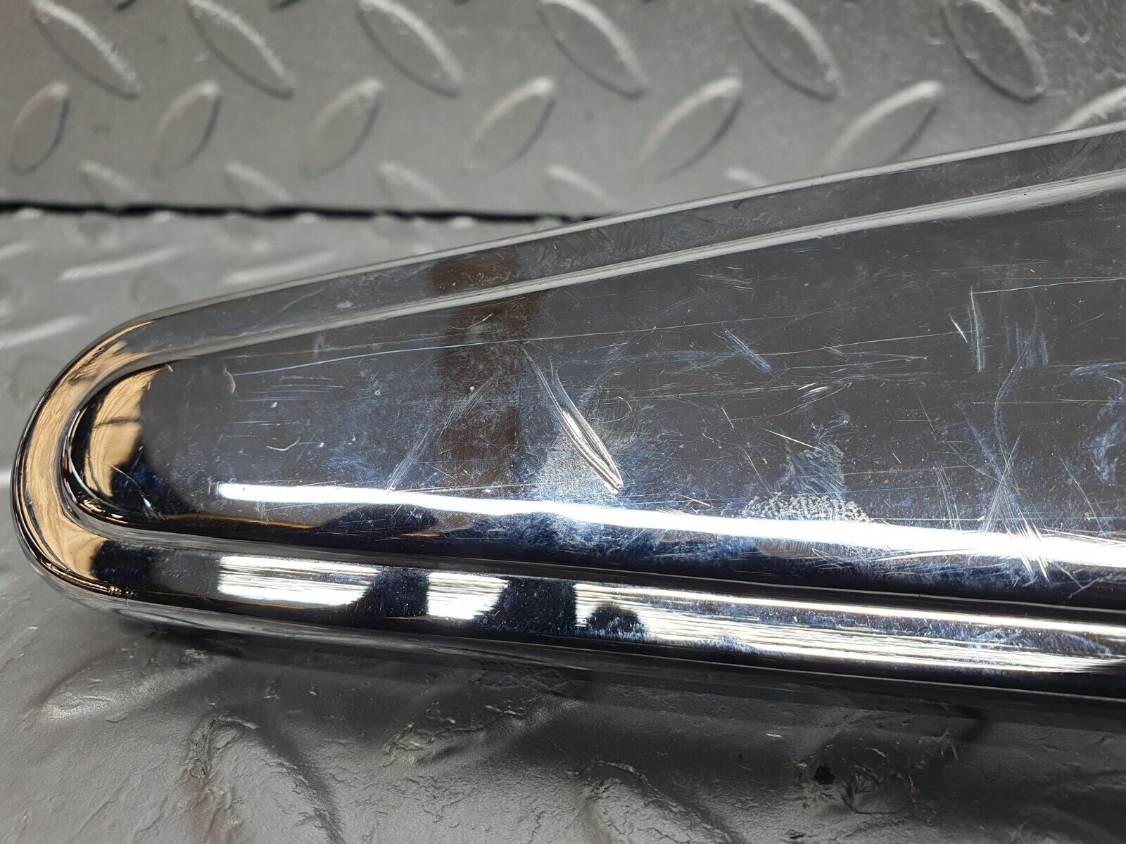 43087 Mercedes-Benz W108 280SE Seat Hinge Chrome Cover Left 1089130728
