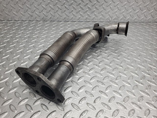 W123 exhaust downpipe used OEM