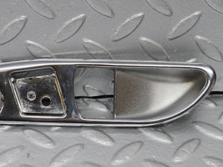 R107 SL interior door handle chrome surround right used OEM