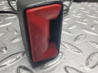 W126 Coupe front left seat belt with buckle used OEM