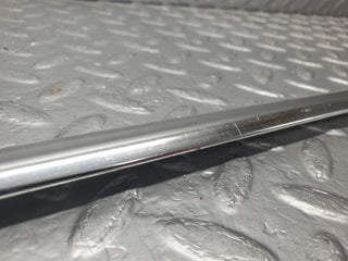 W123 rear right door chrome moulding trim used OEM