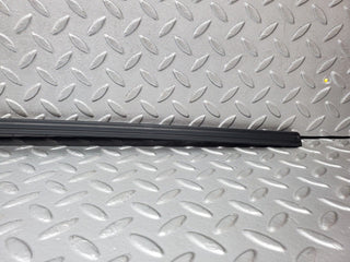 W123 trunk boot lid chrome moulding trim used OEM