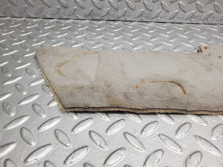 W124 Cabriolet door sill floor carpet right side beige used OEM