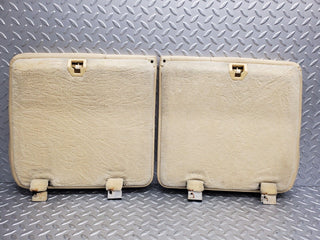 R129 SL rear seat beige leather used OEM
