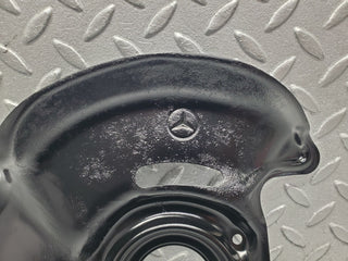 W201 Baby Benz front left brake disc protection plate used OEM