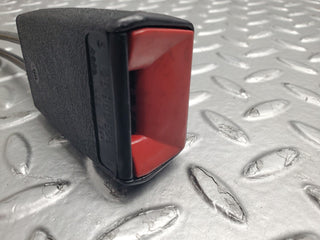 W126 Coupe rear left seat belt with buckle used OEM