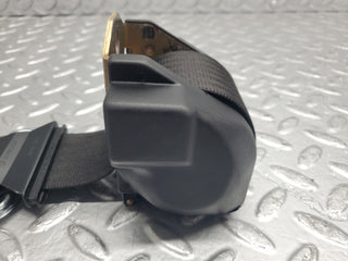 W126 Coupe rear left seat belt with buckle used OEM