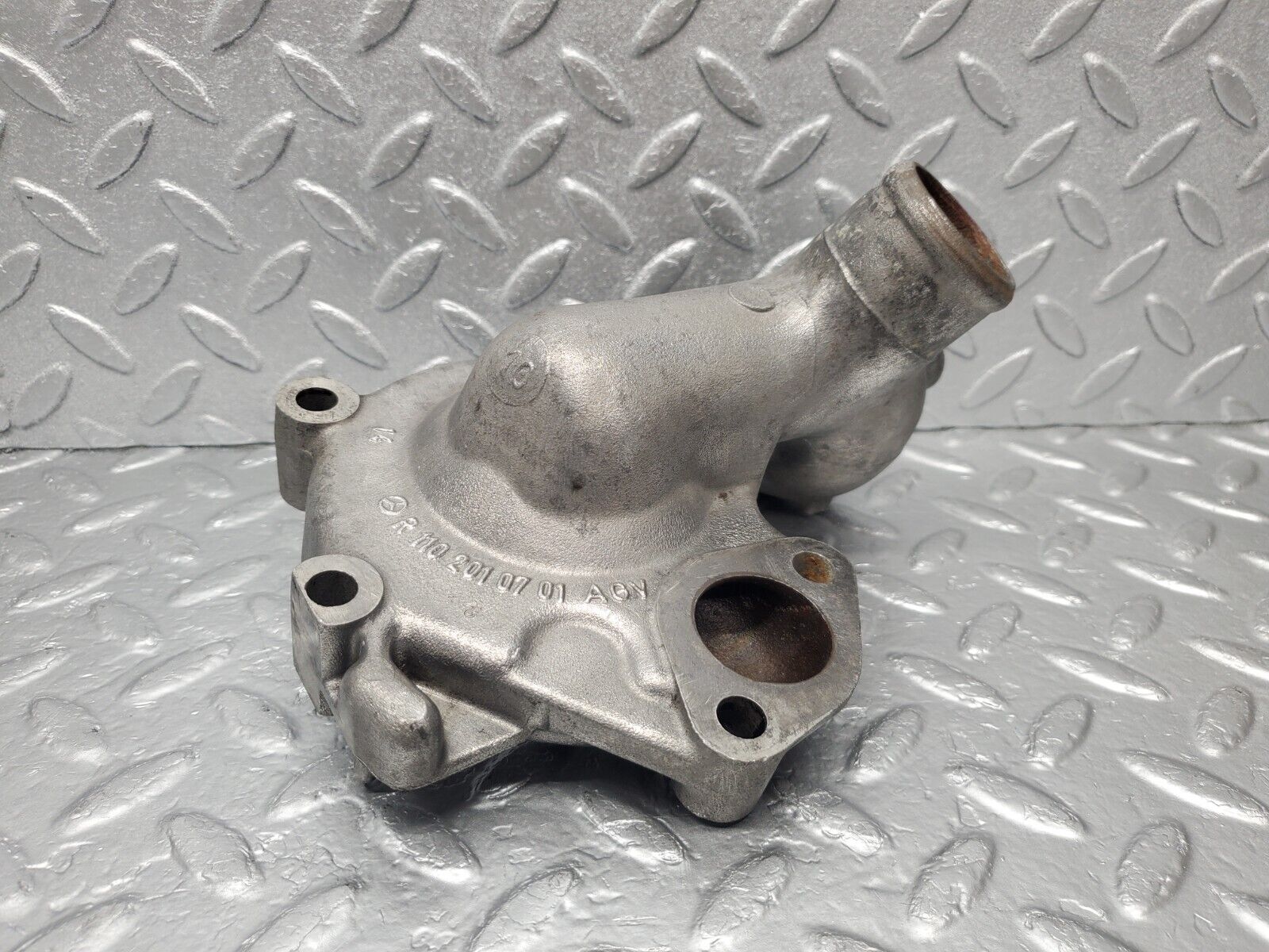 46593 Mercedes-Benz C123 280CE Coupe Water Pump Housing 1102010701